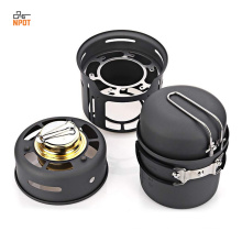 NPOT Professional Portable Mini Spirit Alcohol Stove Camping, Alcohol Camping Stove Cooking Burner